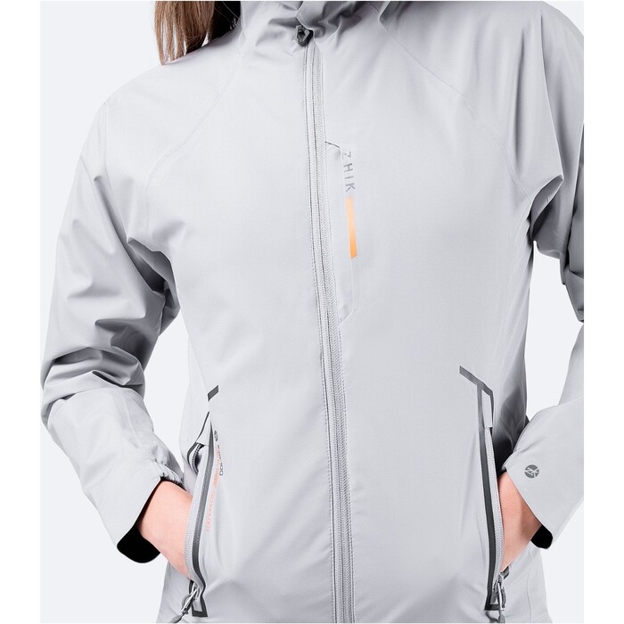 2024 Zhik Damen Ins100 Kstensegeljacke Jkt0110w - Platin